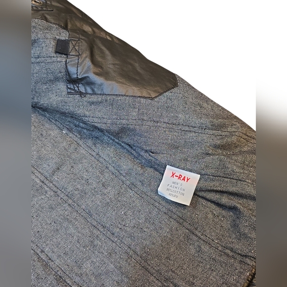 X-RAY BOMBER JACKET BLACK SIZE L - Picture 11 of 13